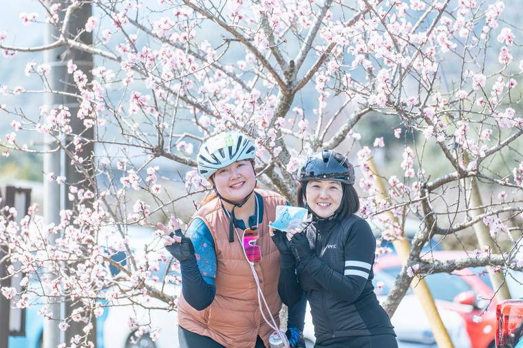 サイクリングの一コマ