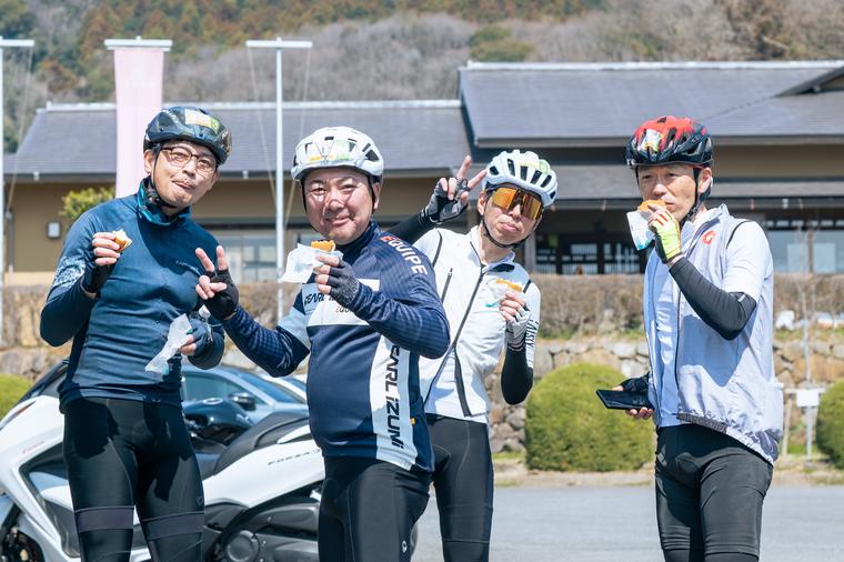 ライドの休憩・交流