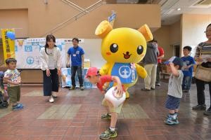 過去のつちまるフェスのようす（土浦市イメージキャラクター つちまる）
